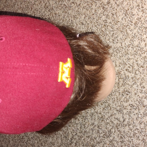 Vintage Zephyr University of Minnesota Maroon Yellow Fitted Baseball Cap Hat - Picture 9 of 14